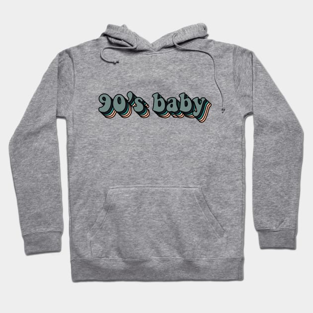 90's baby Hoodie by kennaplate